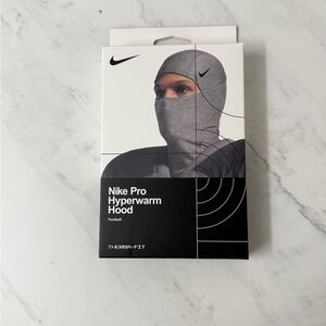 Nike Pro Hyperwarm Gray Hood